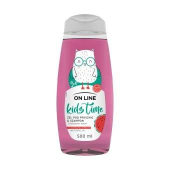 On Line Kids Time Żel&szampon 2w1 Arbuz 500 ml