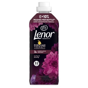 Lenor Płyn do płukania tkanin, 32 prań, Lotus Water & Diamond Figs