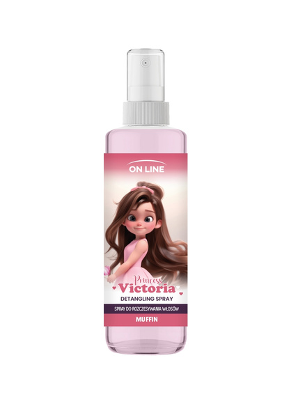 ON LINE KIDS Princess Victoria Spray do rozczesywania włosów 200 ml