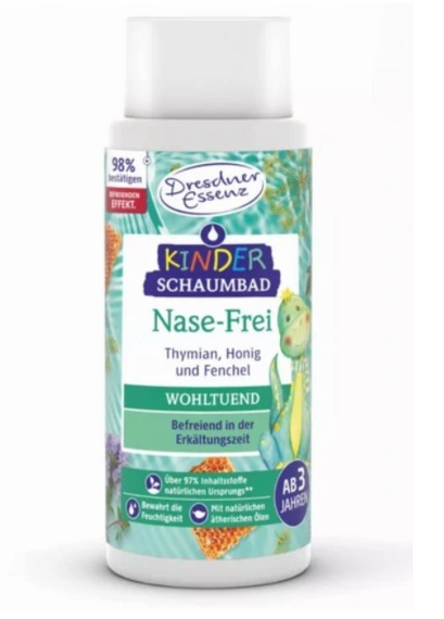 Dresdner Essenz Płyn Do Kąpieli DZIECI Na Katar Przeziębienie 300 ml