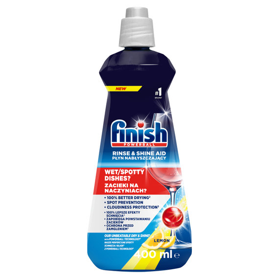 Finish Lemon Rinse Aid 400 ml