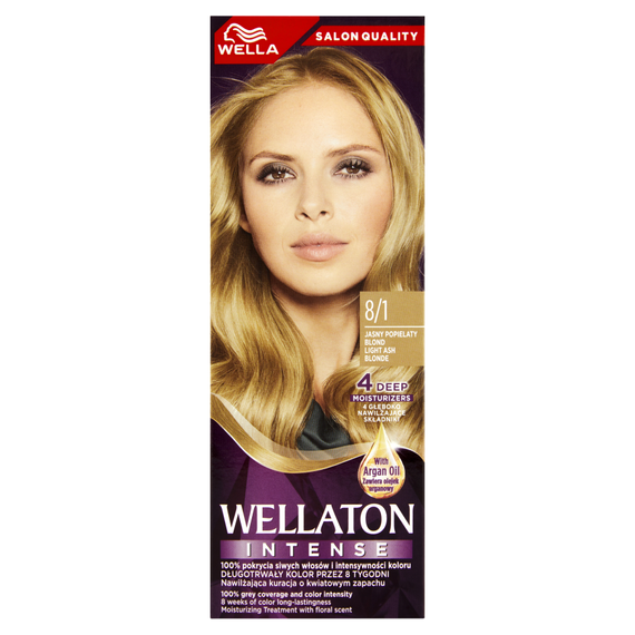 Wella Wellaton Intensiv färbende Creme hellaschblond 8/1