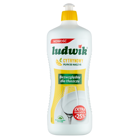 Ludwik Lemon Dishwashing Liquid 900g