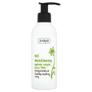 Ziaja Żel micelarny ogórek mięta kwas PHA każdy rodzaj cery 200 ml