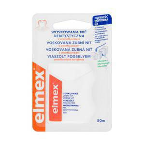 elmex Woskowana nić dentystyczna 50 m