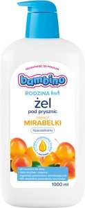 Bambino Rodzina Żel pod prysznic zapach mirabelki 1000 ml