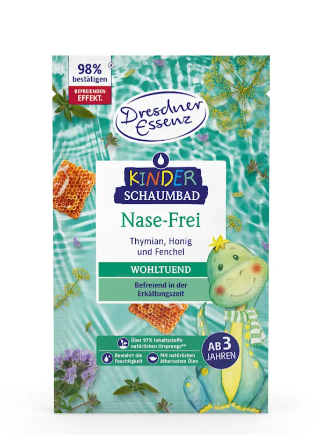 Dresdner Essenz Płyn Do Kąpieli DZIECI Na Katar Przeziębienie 40ml