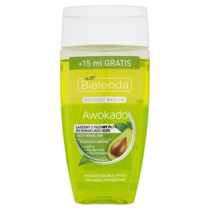 Bielenda Bouquet Nature Avocado Milder 2-Phasen-Augen-Make-up-Entferner 140 ml