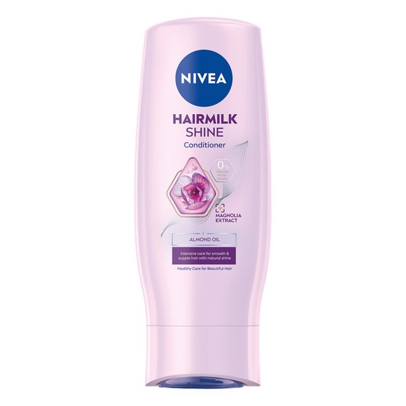 Nivea Hairmilk Shine Conditioner, der Glanz verleiht, 200 ml