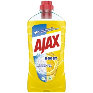 Ajax BOOST Backpulver und Zitrone Universalflüssigkeit 1l