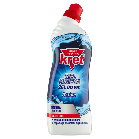 kret Biel Higiena Active Żel do WC 750 g