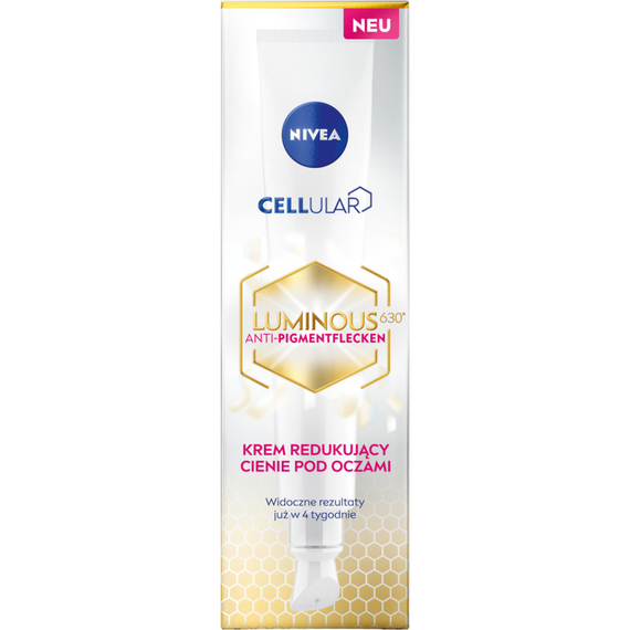 Nivea Cellular Luminous630 Krem redukujący cienie pod oczami 15 ml