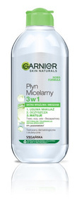 Garnier Skin Naturals Płyn micelarny 3w1 skóra normalna i mieszana 400 ml