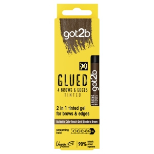 Got2b Żel do brwi Glued 4 Brows & Edges Brązowy 16 ml
