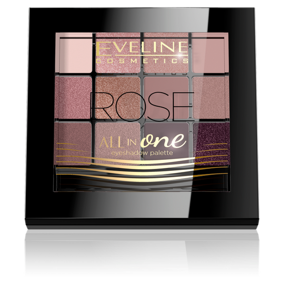 All In One paleta cieni do powiek Rose