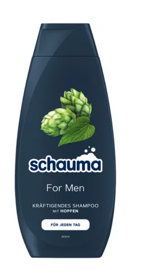 Schauma Men For Men Szampon do włosów dla mężczyzn do codziennego stosowania 400 ml z Niemiec