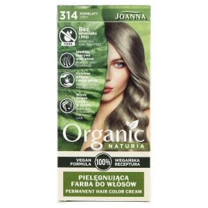 Joanna Naturia Organic Caring Haarfärbemittel Asche 314