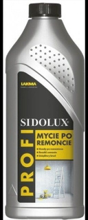 SIDOLUX Profi Środek do mycia po remoncie 1000ml