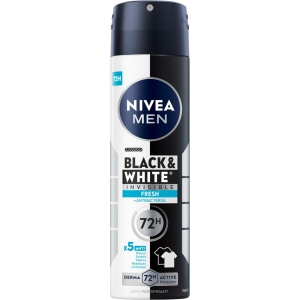 Nivea Black&White Invisible Fresh Antiperspirant Spray 150 ml