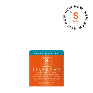 Siarkowy Krem Matujący Barwa Siarkowa 50 ml