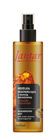 JANTAR Mgiełka do włosów zniszczonych 200ml