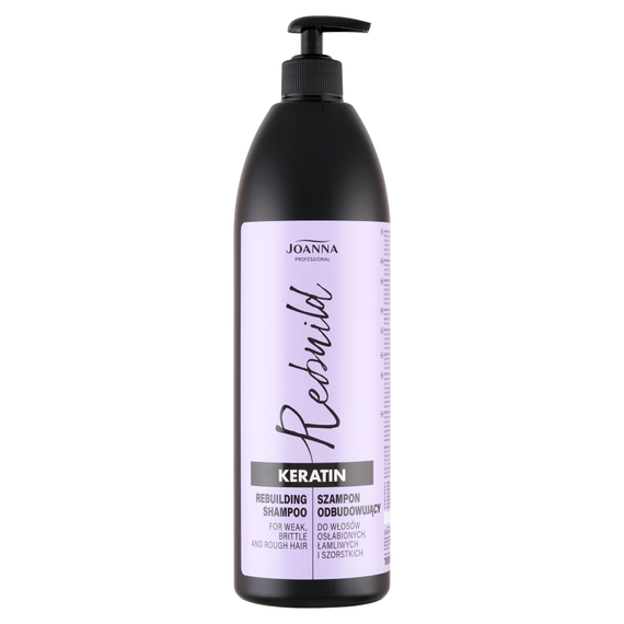 Joanna Professional Rebuild Keratin Rebuilding Shampoo 1000 ml