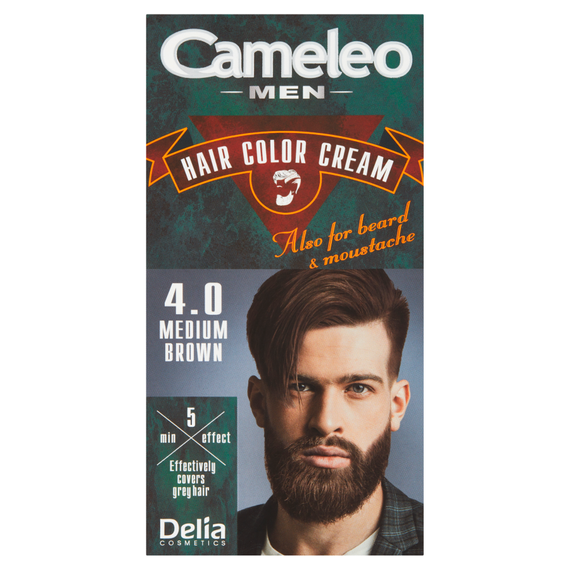 Cameleo Men Haarfärbemittel 4,0 Mittelbraun