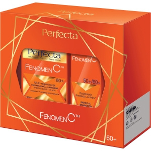 PERFECTA Zestaw prezentowy FENOMEN C 60+, krem do twarzy 50 ml + krem pod oczy 15 ml