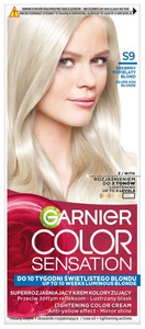 Garnier Color Sensation Krem koloryzujący S9 srebrny popielaty blond