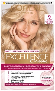 L'Oréal Paris Excellence Creme Hair Dye 9 Very Light Blonde