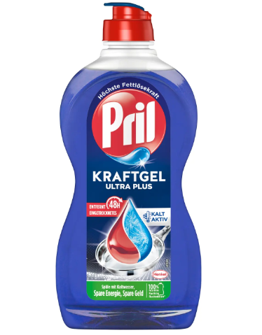 Pril kratfgel ultra plus płyn do naczyń 450 ml z Niemiec