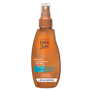 DAX SUN PRZYSPIESZACZ OPALANIA TURBO GOLD 200ML