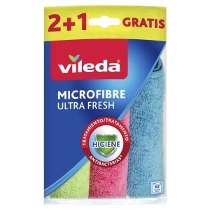 Vileda Mikrofaser Ultra Fresh Tuch 3 Stück