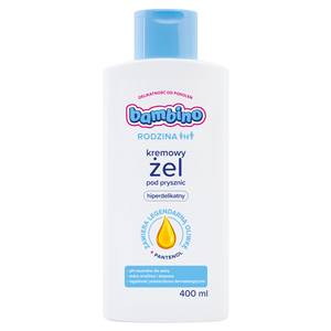 Bambino Rodzina Kremowy żel pod prysznic 400 ml