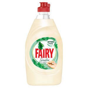 Fairy Sensitive Skin Tea Tree & Mint Washing-up liquid, gentle on the skin 450 ML