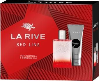 La Rive Red Line For Men Woda toaletowa 90ml spray + Żel pod prysznic 100ml