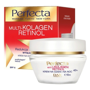 Perfecta Multi-kolagen Retinol Krem do twarzy 40+ 50 ml