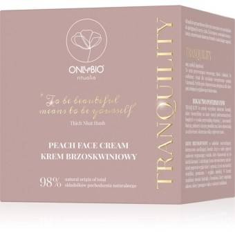 Onlybio Ritualia Tranquility Peach Face Cream krem do twarzy Brzoskwiniowy 50ml