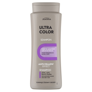 Joanna Ultra Color Srebrny szampon srebrne popielate odcienie blond 400 ml