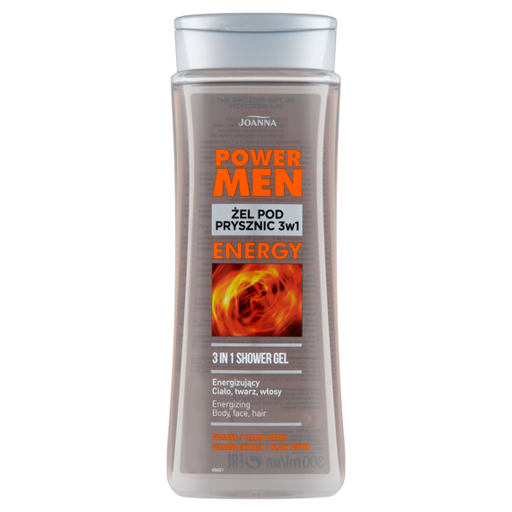 Joanna Power Men Energy Shower Gel 3in1 300ml