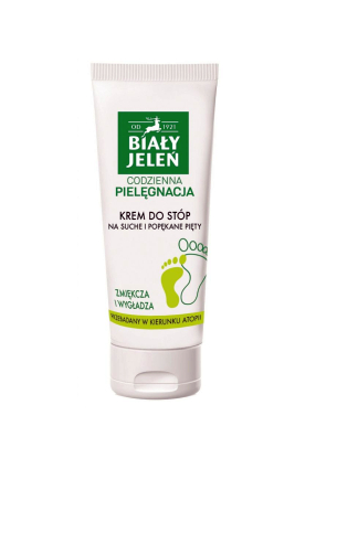 Biały Jeleń krem na suche i popękane pięty 75ml