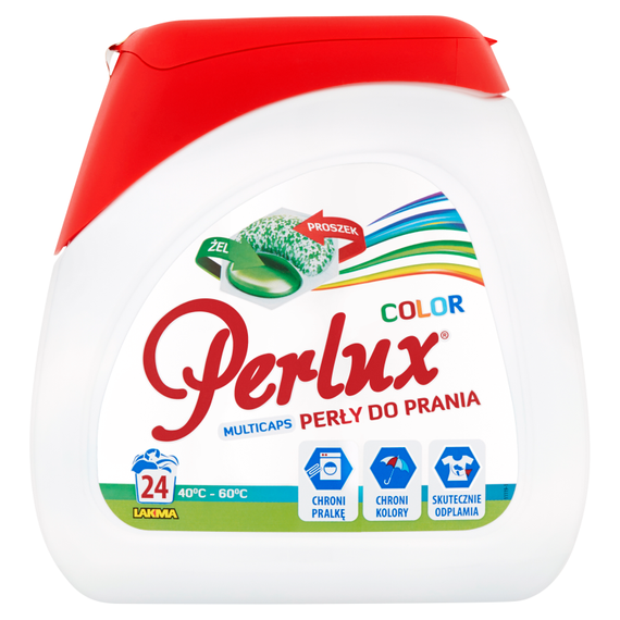 Perlux Multicaps Color Perły do prania 552 g (24 prania)