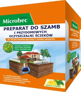 Microbec ultra Preparat do szamb i przydomowych oczyszczalni ścieków 25 g