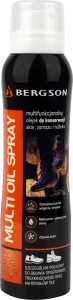 BERGSON MULTI OIL SPRAY Multifunkcyjny olejek do konserwacji skór, zamszu i nabuku 150 mll