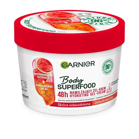 Garnier Body Superfood Nawilżający żel-krem 380 ml