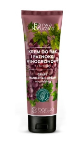 Barwa Naturalna – Krem do rąk i paznokci Winogronowy 100 ml