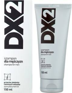 DX2 Shampoo for men against graying of dark hair 150 ml