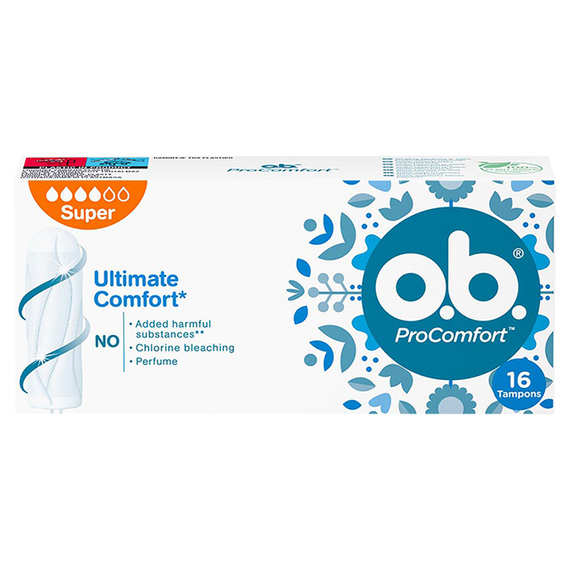 OB ProComfort Super Tampons 16 pcs