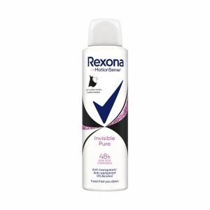 Rexona Invisible Pure Antiperspirant Aerosol 150 ml