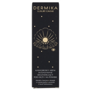Dermika Luxury Caviar Kawiorowy krem intensywnie regenerujący pod oczy i na powieki 15 ml